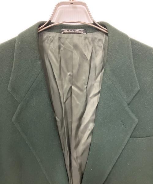 GIORGIO ARMANI（ジョルジョアルマーニ）GIORGIO ARMANI (ジョルジョアルマーニ) テーラードジャケット グリーン サイズ:40の古着・服飾アイテム