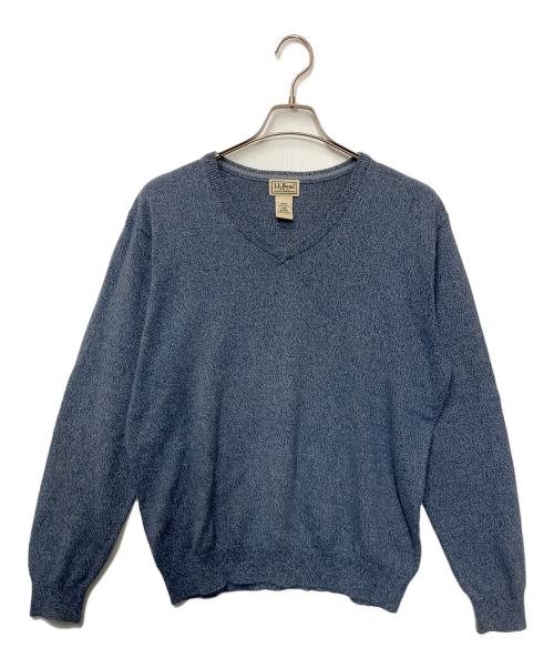 L.L.Bean（エルエルビーン）L.L.Bean (エルエルビーン) 薄手ニット ブルー サイズ:Lの古着・服飾アイテム