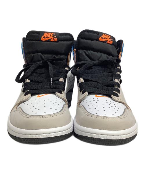 NIKE（ナイキ）NIKE (ナイキ) ハイカットスニーカー ホワイト×ベージュ サイズ:28cm 未使用品の古着・服飾アイテム