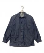 MAGASINS BLEUS-）の古着「長袖シャツ」｜ブルー