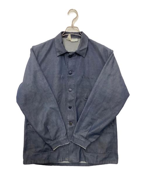 MAGASINS BLEUS（-）MAGASINS BLEUS (-) 長袖シャツ ブルー サイズ:-の古着・服飾アイテム