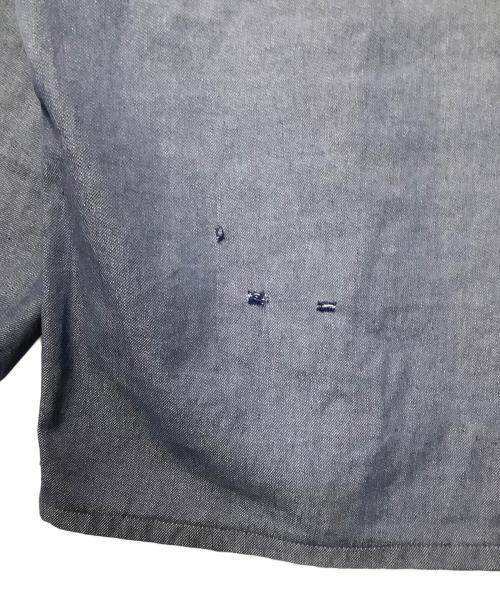 MAGASINS BLEUS（-）MAGASINS BLEUS (-) 長袖シャツ ブルー サイズ:-の古着・服飾アイテム