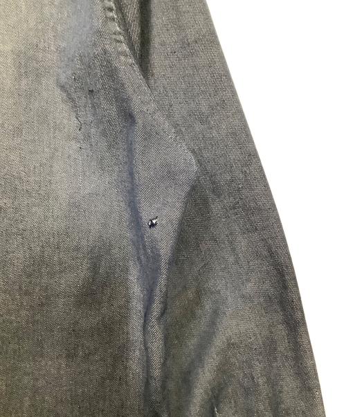 MAGASINS BLEUS（-）MAGASINS BLEUS (-) 長袖シャツ ブルー サイズ:-の古着・服飾アイテム