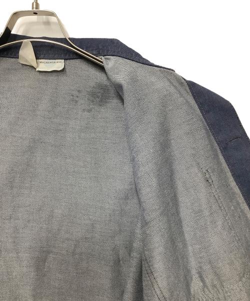 MAGASINS BLEUS（-）MAGASINS BLEUS (-) 長袖シャツ ブルー サイズ:-の古着・服飾アイテム