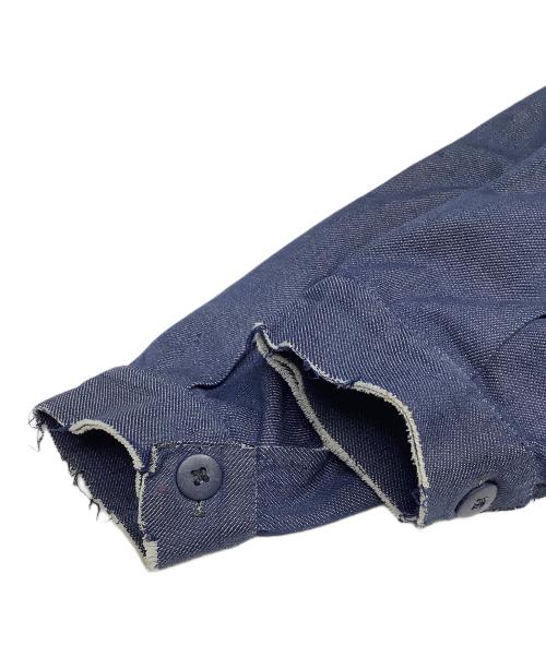 MAGASINS BLEUS（-）MAGASINS BLEUS (-) 長袖シャツ ブルー サイズ:-の古着・服飾アイテム
