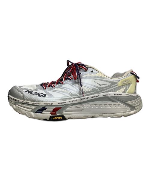 HOKAONEONE（ホカオネオネ）HOKAONEONE (ホカオネオネ) MONCLER (モンクレール) スニーカー ホワイト サイズ:27cmの古着・服飾アイテム