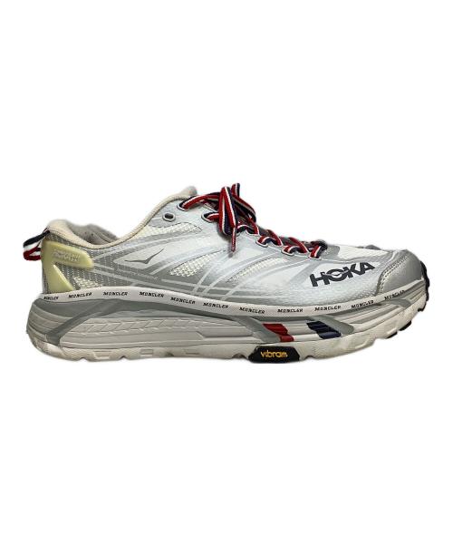 HOKAONEONE（ホカオネオネ）HOKAONEONE (ホカオネオネ) MONCLER (モンクレール) スニーカー ホワイト サイズ:27cmの古着・服飾アイテム