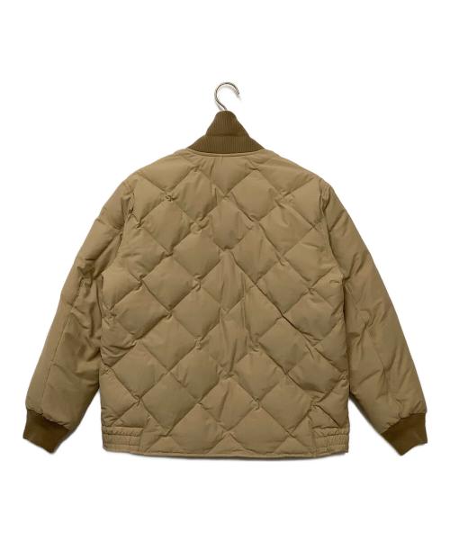 Eddie Bauer（エディーバウアー）Eddie Bauer (エディーバウアー) ダウンジャケット ベージュ サイズ:Mの古着・服飾アイテム