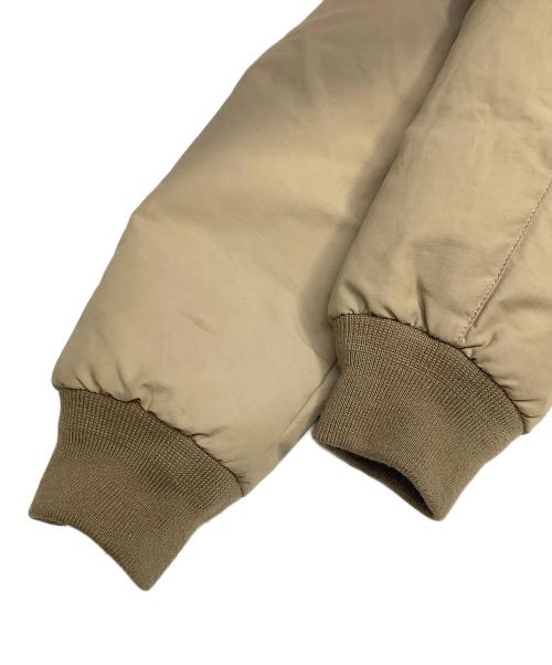 Eddie Bauer（エディーバウアー）Eddie Bauer (エディーバウアー) ダウンジャケット ベージュ サイズ:Mの古着・服飾アイテム