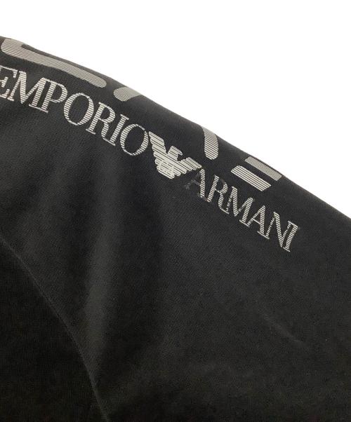 EMPORIO ARMANI（エンポリオ アルマーニ）EMPORIO ARMANI (エンポリオ アルマーニ) ジップパーカー ブラック サイズ:Mの古着・服飾アイテム