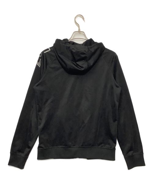 EMPORIO ARMANI（エンポリオ アルマーニ）EMPORIO ARMANI (エンポリオ アルマーニ) ジップパーカー ブラック サイズ:Mの古着・服飾アイテム