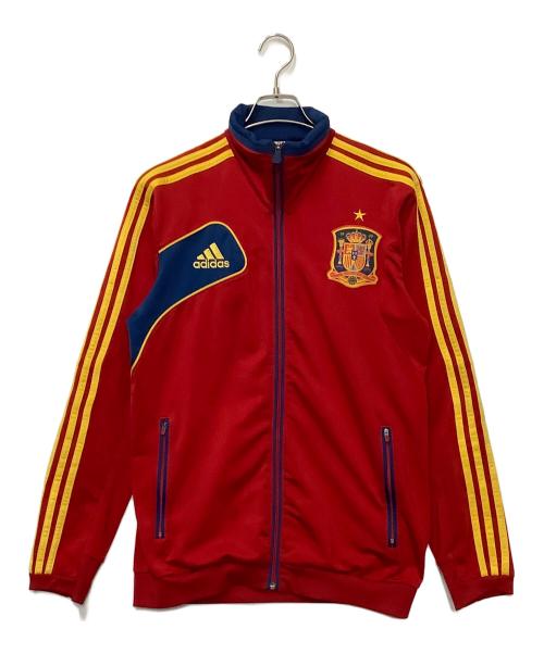 adidas（アディダス）adidas (アディダス) トラックジャケット レッド サイズ:Lの古着・服飾アイテム
