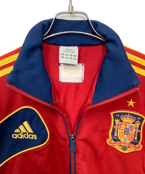 adidas（アディダス）adidas (アディダス) トラックジャケット レッド サイズ:Lの古着・服飾アイテム