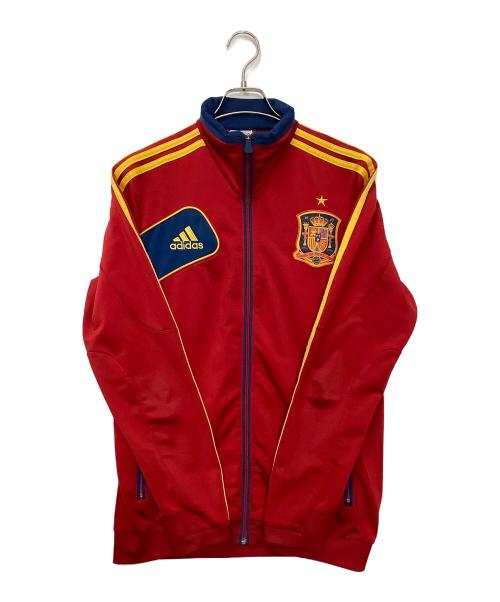 adidas（アディダス）adidas (アディダス) トラックジャケット レッド サイズ:Lの古着・服飾アイテム