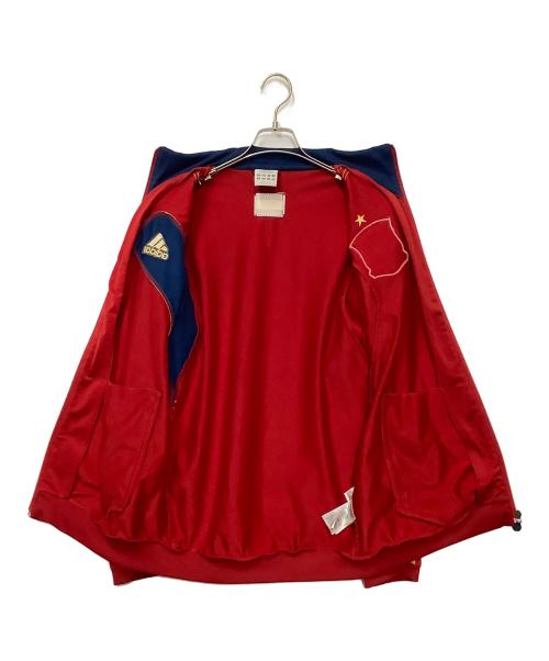 adidas（アディダス）adidas (アディダス) トラックジャケット レッド サイズ:Lの古着・服飾アイテム