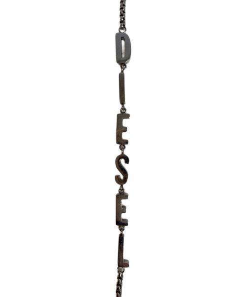 DIESEL（ディーゼル）DIESEL (ディーゼル) ネックレス シルバーカラーの古着・服飾アイテム