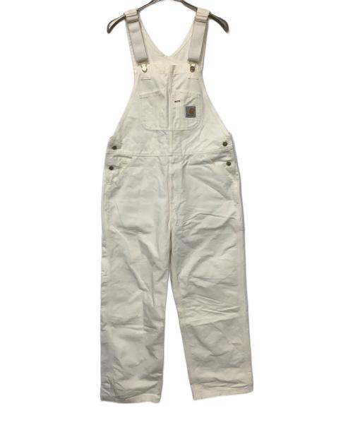 CarHartt（カーハート）CarHartt (カーハート) オーバーオール ホワイト サイズ:W32×L32の古着・服飾アイテム