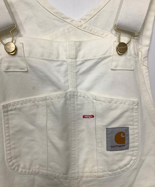 CarHartt（カーハート）CarHartt (カーハート) オーバーオール ホワイト サイズ:W32×L32の古着・服飾アイテム