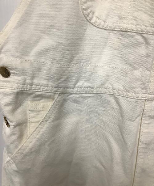 CarHartt（カーハート）CarHartt (カーハート) オーバーオール ホワイト サイズ:W32×L32の古着・服飾アイテム