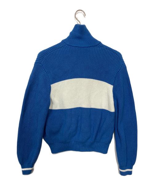 LACOSTE（ラコステ）LACOSTE (ラコステ) 厚手ニット ブルー サイズ:38の古着・服飾アイテム