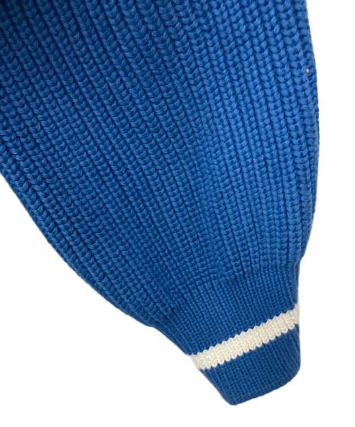 LACOSTE（ラコステ）LACOSTE (ラコステ) 厚手ニット ブルー サイズ:38の古着・服飾アイテム