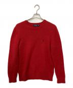 POLO RALPH LAURENポロ・ラルフローレン）の古着「厚手ニット」｜レッド