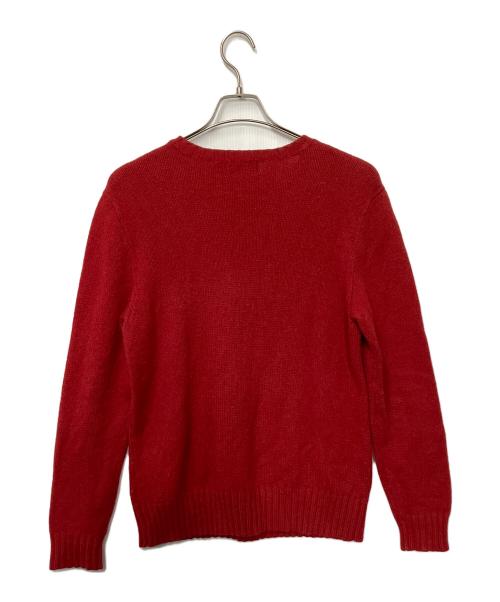 POLO RALPH LAUREN（ポロ・ラルフローレン）POLO RALPH LAUREN (ポロ・ラルフローレン) 厚手ニット レッド サイズ:Mの古着・服飾アイテム