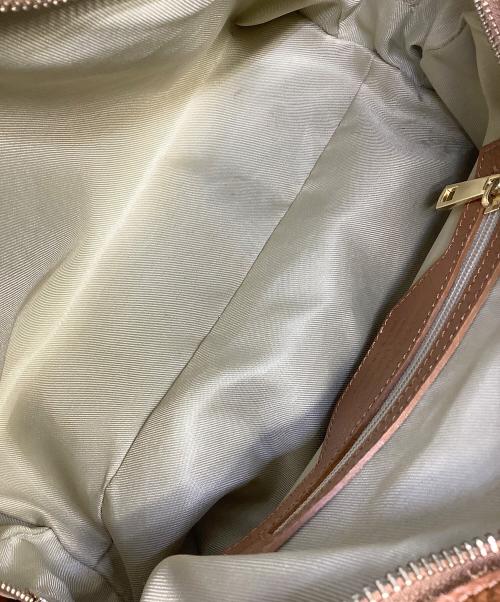 MARCO BIANCHINI（マルコビアンキーニ）MARCO BIANCHINI (マルコビアンキーニ) 2WAYバッグ ブラウンの古着・服飾アイテム