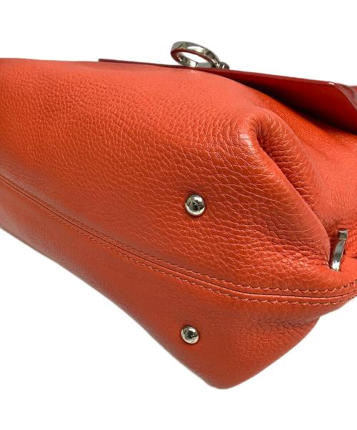 Salvatore Ferragamo（サルヴァトーレ フェラガモ）Salvatore Ferragamo (サルヴァトーレ フェラガモ) 2WAYバッグ オレンジの古着・服飾アイテム