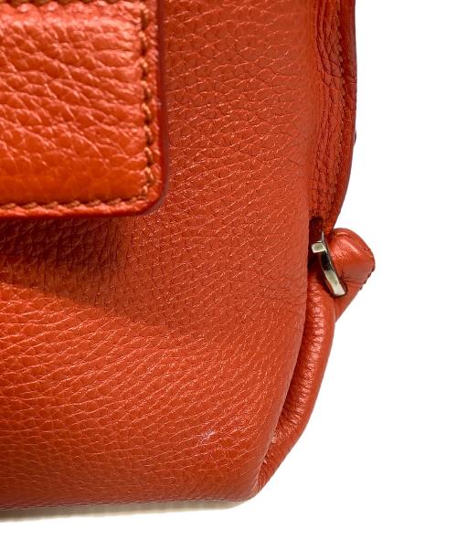 Salvatore Ferragamo（サルヴァトーレ フェラガモ）Salvatore Ferragamo (サルヴァトーレ フェラガモ) 2WAYバッグ オレンジの古着・服飾アイテム