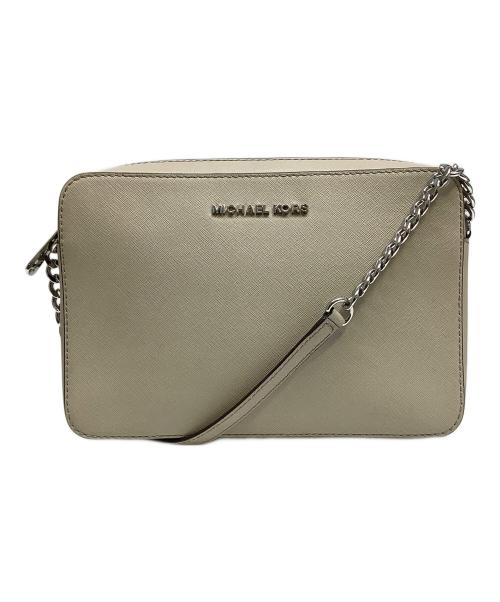 MICHAEL KORS（マイケル・コース）MICHAEL KORS (マイケル・コース) ショルダーバッグ ベージュの古着・服飾アイテム