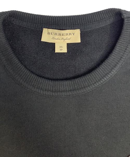 BURBERRY（バーバリー）BURBERRY (バーバリー) スウェット ブラック サイズ:XSの古着・服飾アイテム