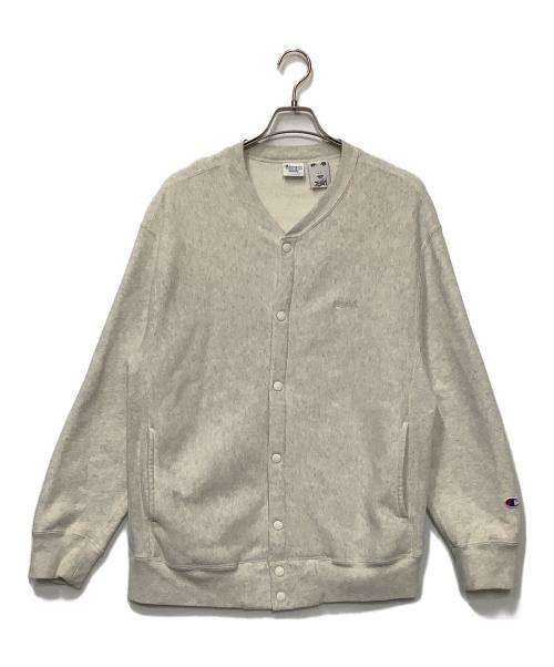 Champion（チャンピオン）Champion (チャンピオン) X-girl (エックスガール) ブルゾン グレー サイズ:Mの古着・服飾アイテム