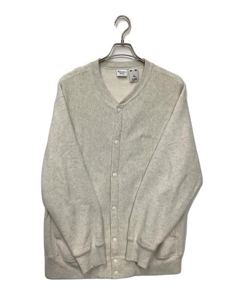 Champion（チャンピオン）Champion (チャンピオン) X-girl (エックスガール) ブルゾン グレー サイズ:Mの古着・服飾アイテム
