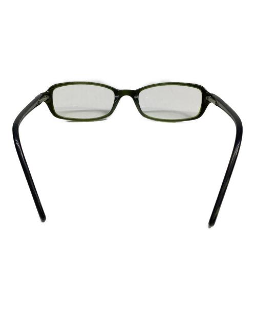 BVLGARI（ブルガリ）BVLGARI (ブルガリ) 伊達眼鏡 グリーン サイズ:51□18の古着・服飾アイテム