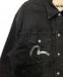 EVISU (エヴィス) ブラックデニムジャケット ブラック サイズ:M：35000円