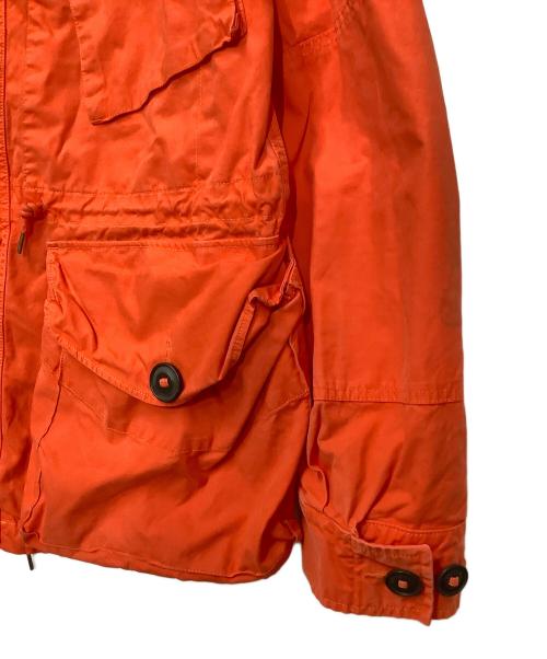 POLO RALPH LAUREN（ポロ・ラルフローレン）POLO RALPH LAUREN (ポロ・ラルフローレン) サファリジャケット オレンジ サイズ:Lの古着・服飾アイテム