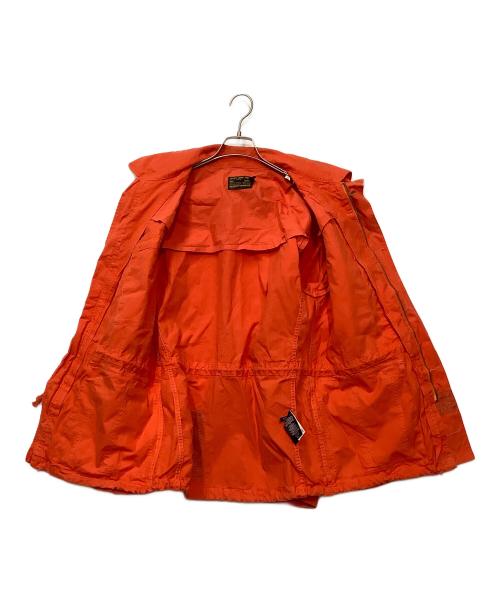 POLO RALPH LAUREN（ポロ・ラルフローレン）POLO RALPH LAUREN (ポロ・ラルフローレン) サファリジャケット オレンジ サイズ:Lの古着・服飾アイテム