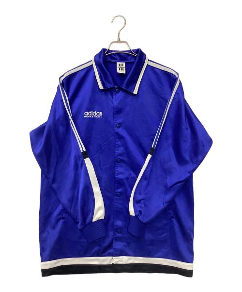 adidas（アディダス）adidas (アディダス) トラックジャケット ブルー サイズ:M-Lの古着・服飾アイテム