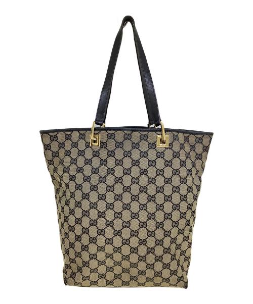 GUCCI（グッチ）GUCCI (グッチ) トートバッグ ブラウンの古着・服飾アイテム