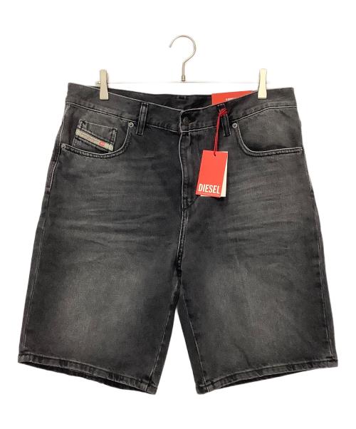 DIESEL（ディーゼル）DIESEL (ディーゼル) デニムハーフパンツ ブラック サイズ:34 未使用品の古着・服飾アイテム