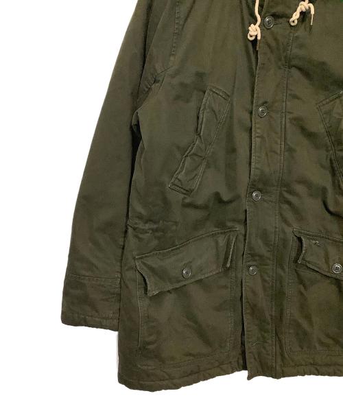 Abercrombie & Fitch（アバクロンビー アンド フィッチ）Abercrombie & Fitch (アバクロンビー アンド フィッチ) モッズコート オリーブ サイズ:XLの古着・服飾アイテム