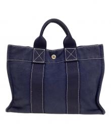 HERMES（エルメス）の古着「ドーヴィルPM」｜ネイビー