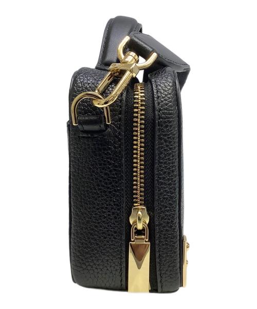 MICHAEL KORS（マイケルコース）MICHAEL KORS (マイケル・コース) 2WAYショルダーバッグ ブラックの古着・服飾アイテム
