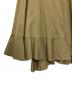中古・古着 CLANE (クラネ) ASYMMETRY HEM SKIRT カーキ サイズ:2：5000円