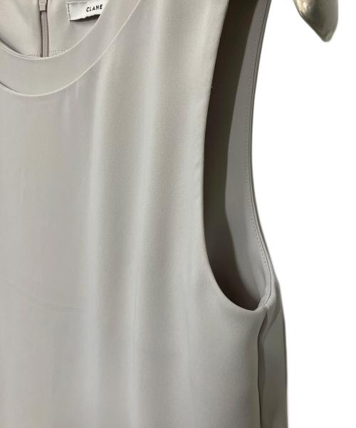 CLANE（クラネ）CLANE (クラネ) ノースリーブ・キャミソールワンピース グレー サイズ:36の古着・服飾アイテム