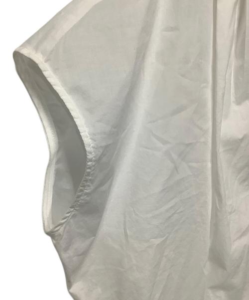 CLANE（クラネ）CLANE (クラネ) ノースリーブシャツ ホワイト サイズ:Lの古着・服飾アイテム