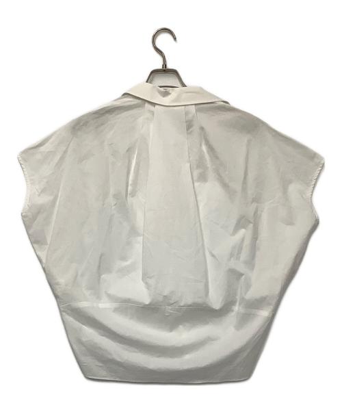 CLANE（クラネ）CLANE (クラネ) ノースリーブシャツ ホワイト サイズ:Lの古着・服飾アイテム