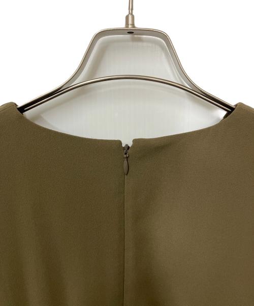 CLANE（クラネ）CLANE (クラネ) 半袖ワンピース カーキ サイズ:36の古着・服飾アイテム