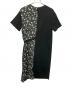 CLANE (クラネ) 半袖ワンピース ブラック×グリーン サイズ:S：7000円
